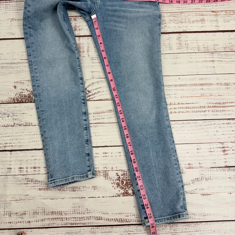 7 for All Mankind Size 25 Luxe Vintage Josefina Slimmed Down Boyfriend Jeans - Picture 8 of 13